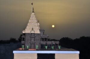 mahakal mandir ujjain  Miniature Paper Model 